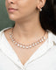 Diya Necklace And Tashia Tops Polki And Diamond Set