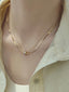 Gold-Plated Layered Necklace
