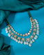 Bhavi Polki And Diamond Necklace