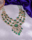 Seren Polki And Diamond Long Necklace