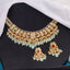 Kaushiki Necklace And Dishta Tops Polki Set