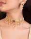 Kriya Choker And Manasvi Tops Polki Set