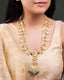 Sanaya Polki And Diamond Long Necklace