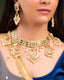 Samara Necklace And Parisha Chandbalis Polki Set