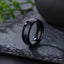 Starry Night Matching Couple Ring for Men, His Starry Night Wedding Bands, Skye Galaxy Sandstone, Personalized Nebula Ring - Only for Men