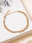 Women Gold-Plated Multistrand Bracelet