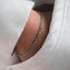 Thin Silver Figaro Bracelet Chain for Men,