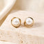 French Retro Pearl Clip Earrings