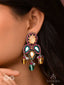 Teardrop Shaped Drop Earrings
