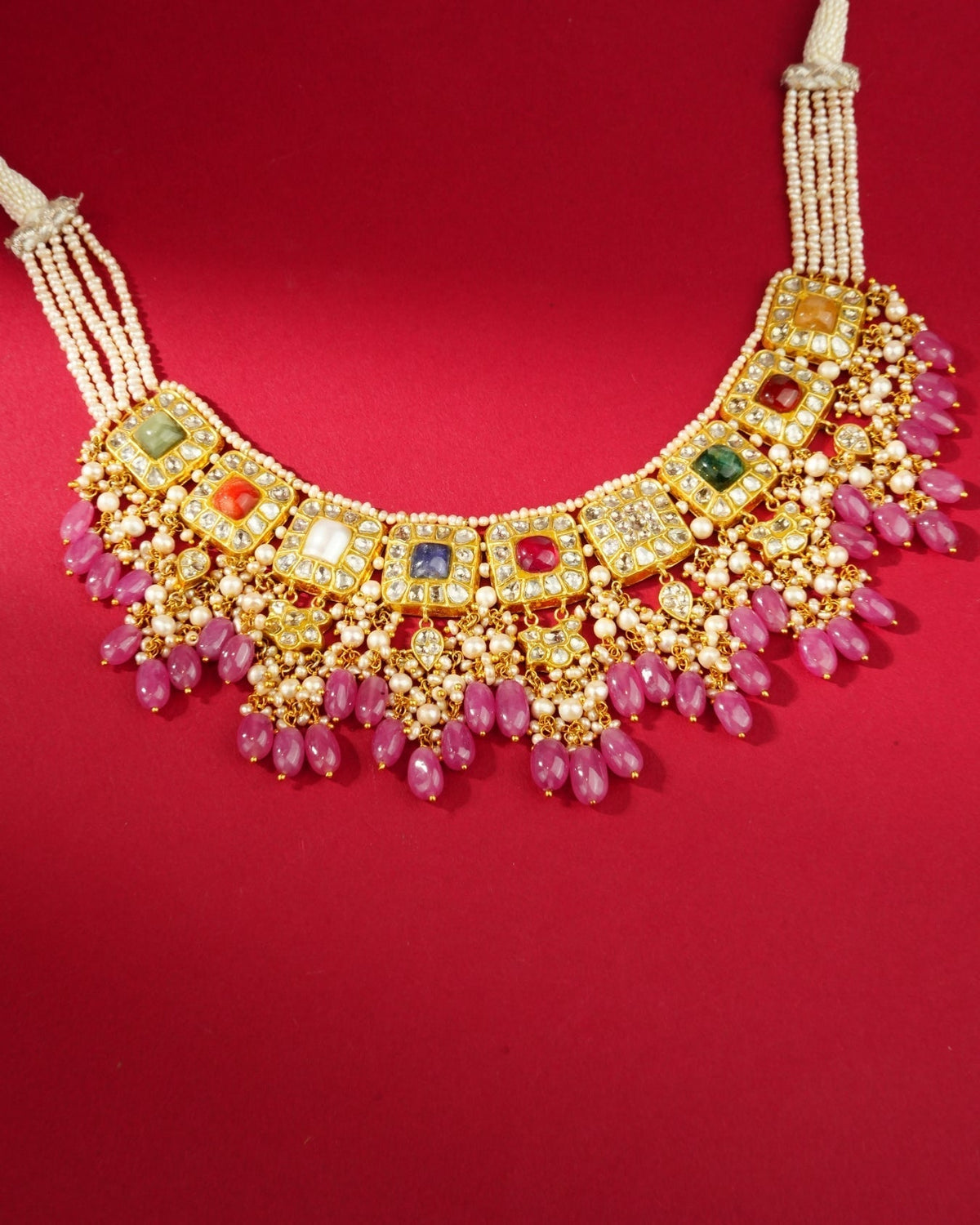 Misha Polki Necklace