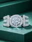 Women Silver Plated Modern Statement Finger Ring