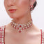 Grace Choker And Ishanvi Long Earrings Polki And Diamond Set
