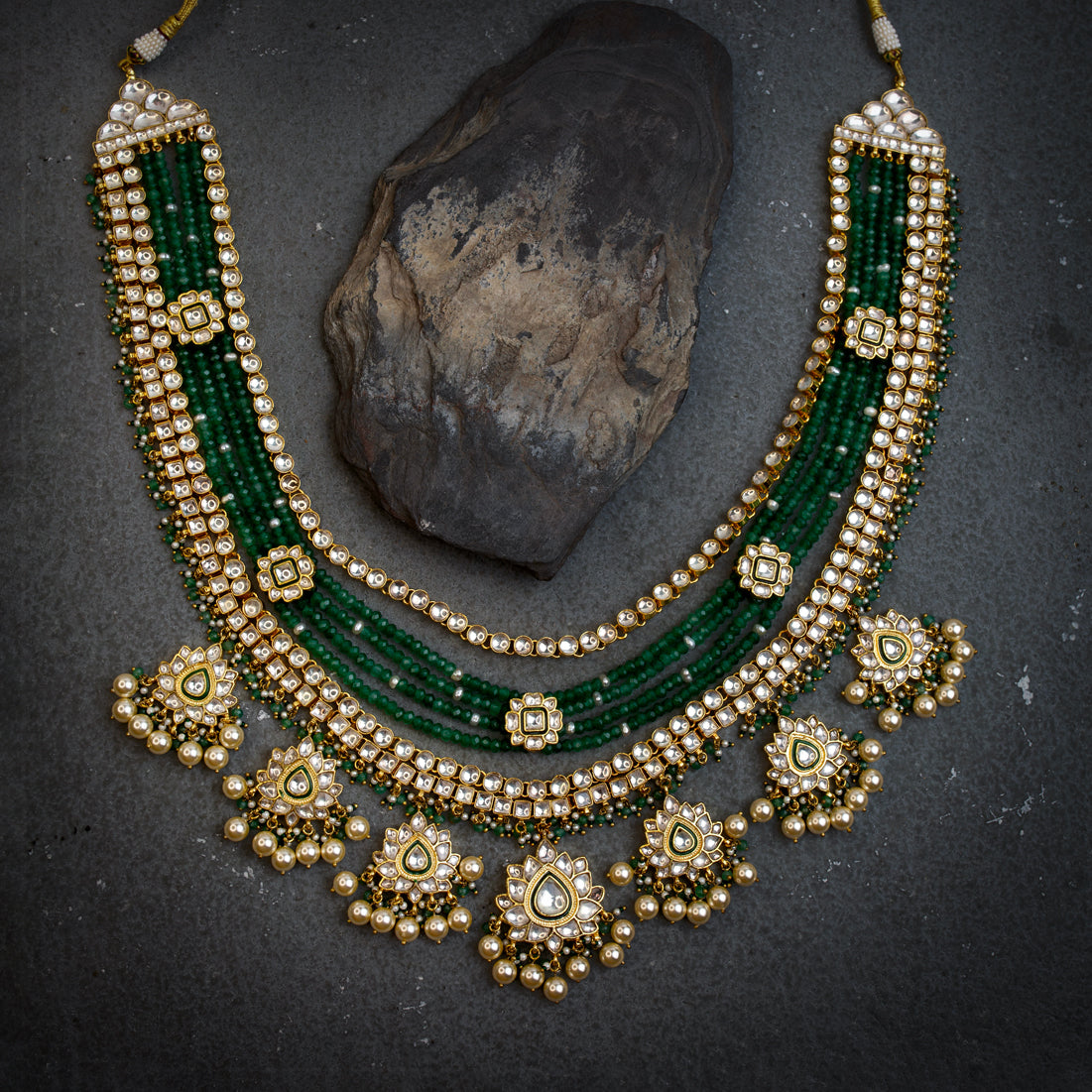 Gulrang Kundan Necklace