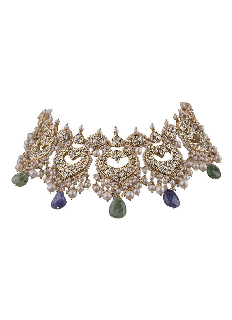 Nelisha Polki Necklace