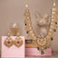 Medini Long Necklace And Abriella Chandbalis Polki Set