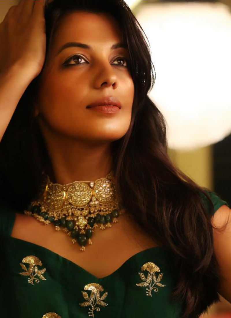 Mugdha Godse - Kinnari Polki Necklace