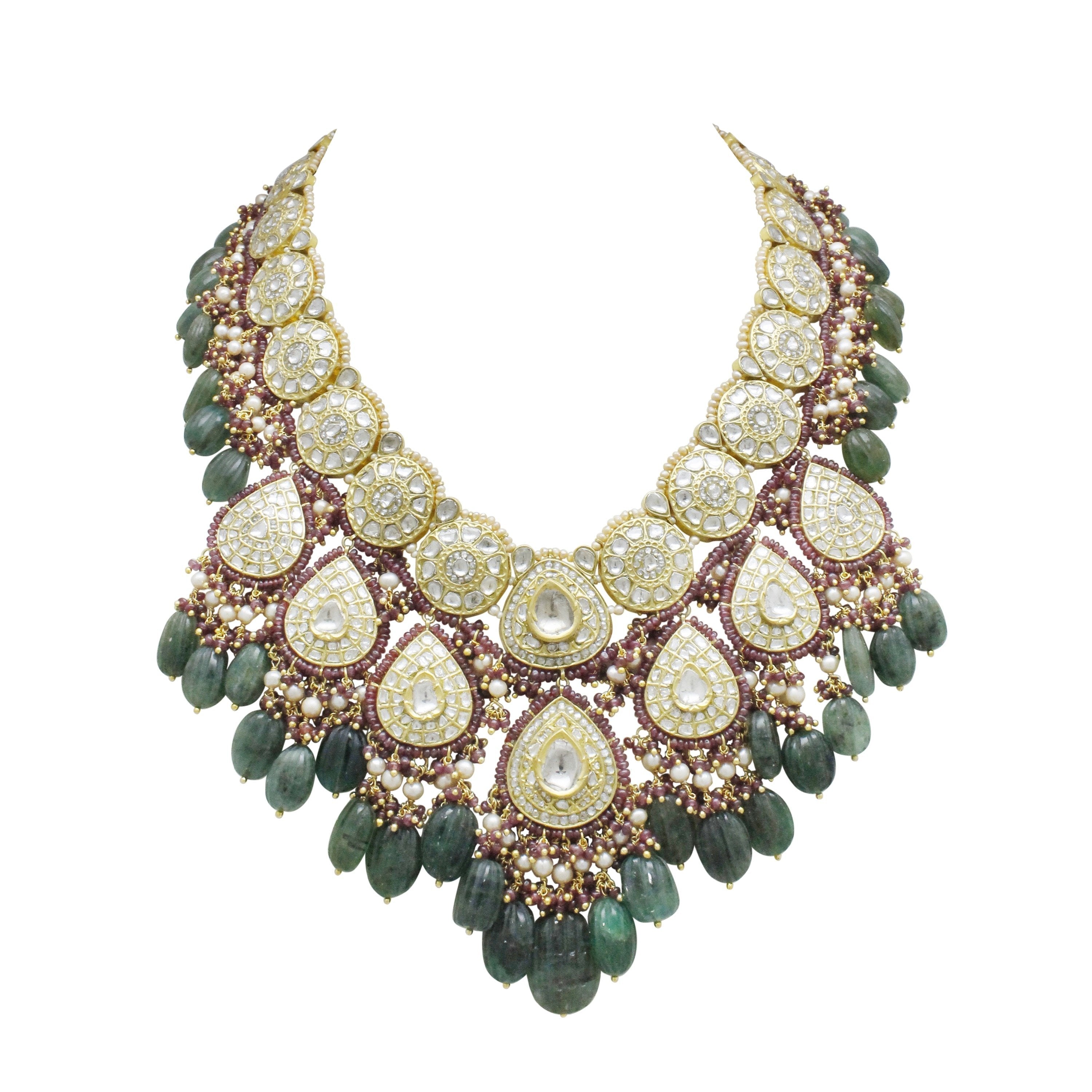 Anaita Polki Long Necklace