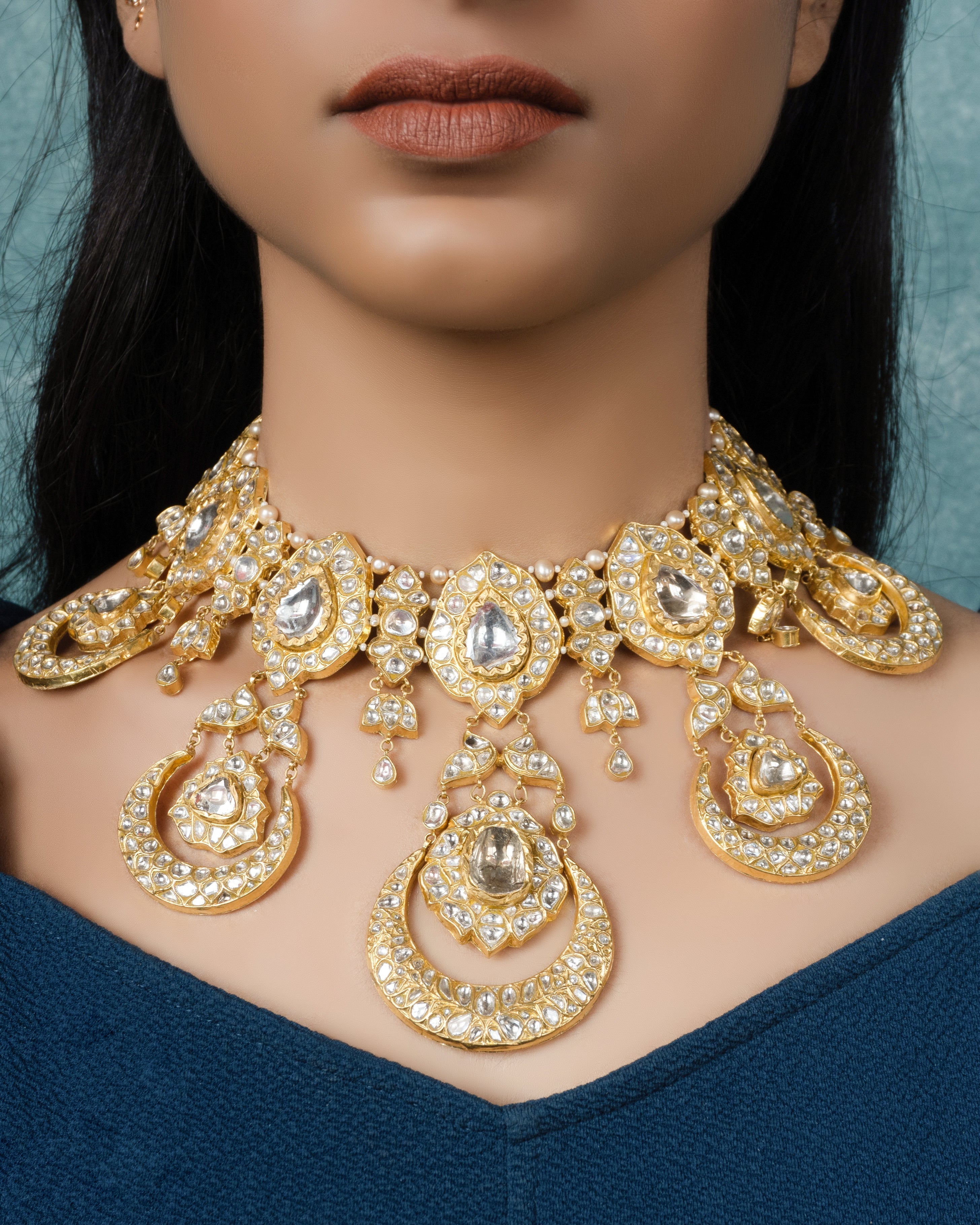 Veena Polki Necklace
