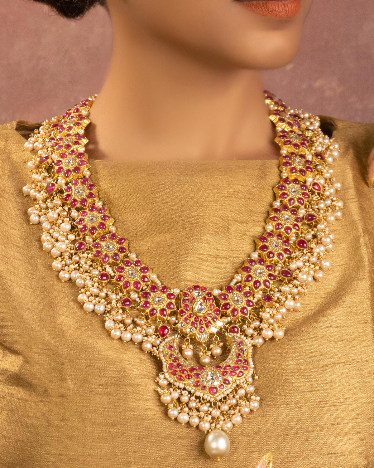 Harni Polki Long Necklace