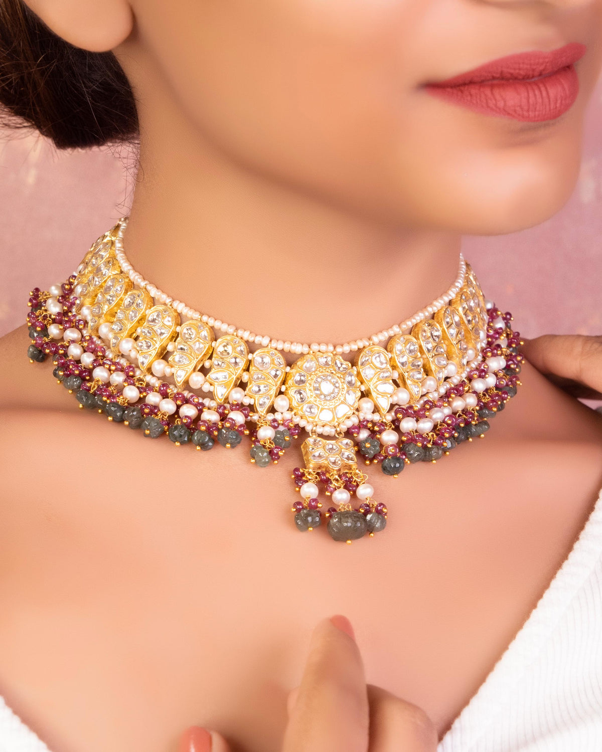 Isha Polki Necklace
