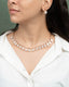 Kashish Necklace And Rashika Tops Polki And Diamond Set