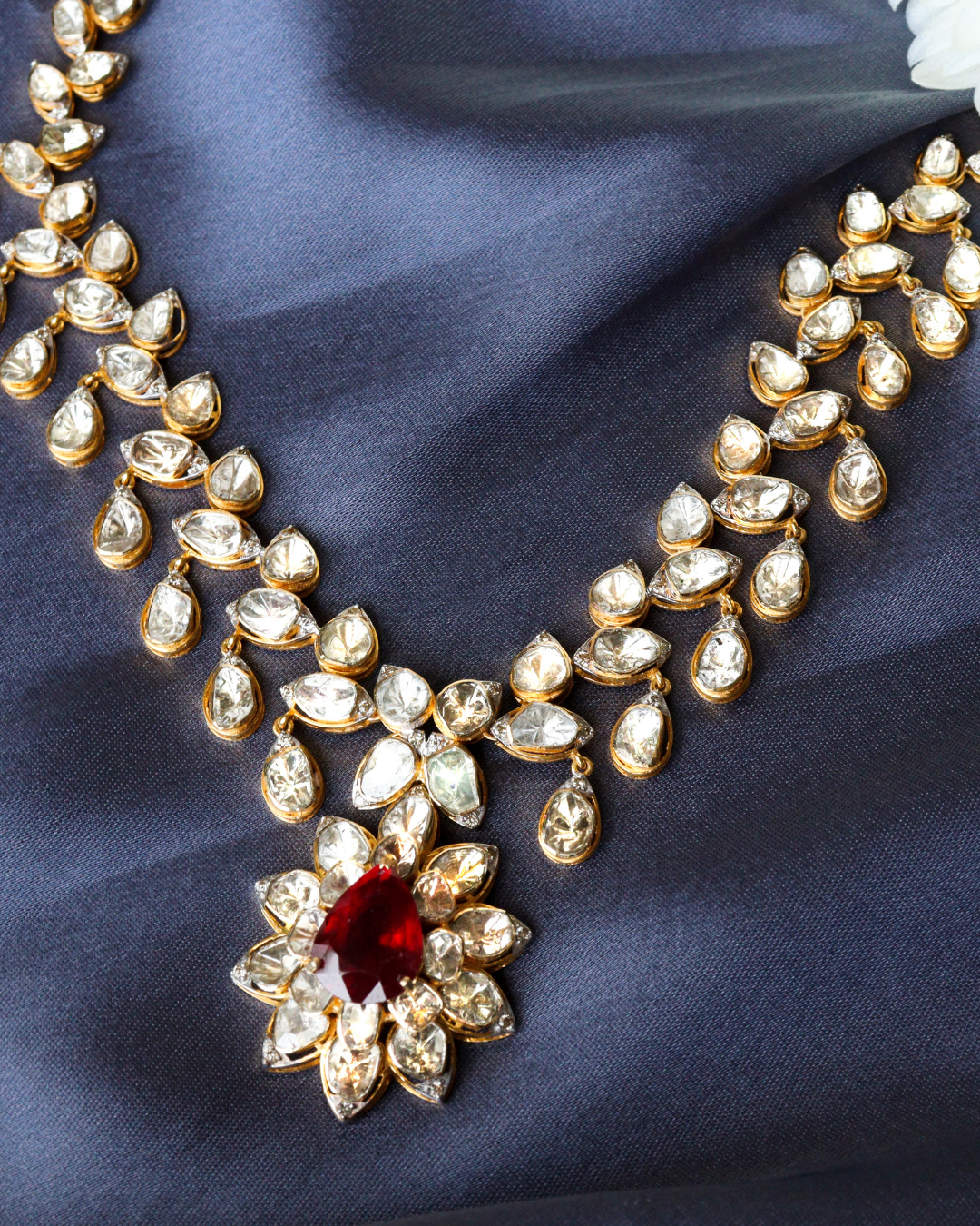Kayla Polki And Diamond Necklace Main image