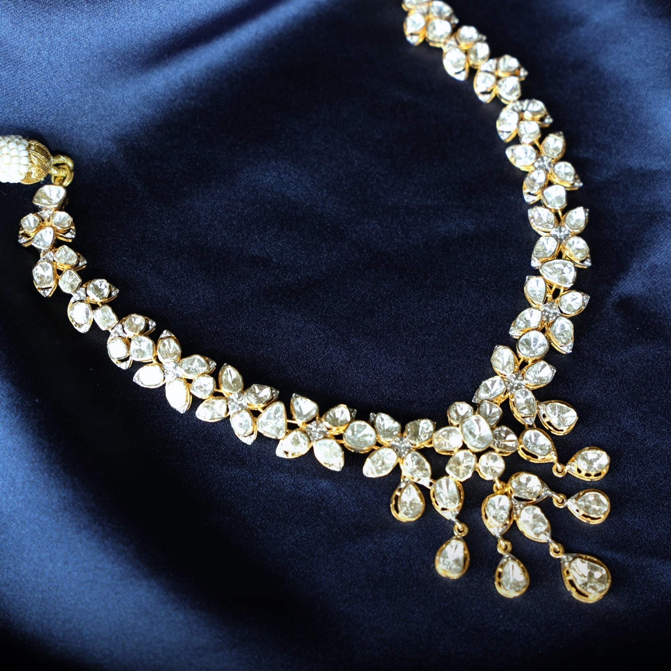 Alinta Polki And Diamond Necklace