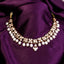 Pearlina Polki And Diamond Necklace