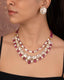 Nixie Necklace And Zuri Tops Polki And Diamond Set