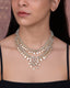 Caroline Polki And Diamond Necklace