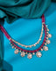 Calla Polki And Diamond Necklace