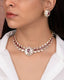 Arabelle Necklace And Nyla Tops Polki And Diamond Set