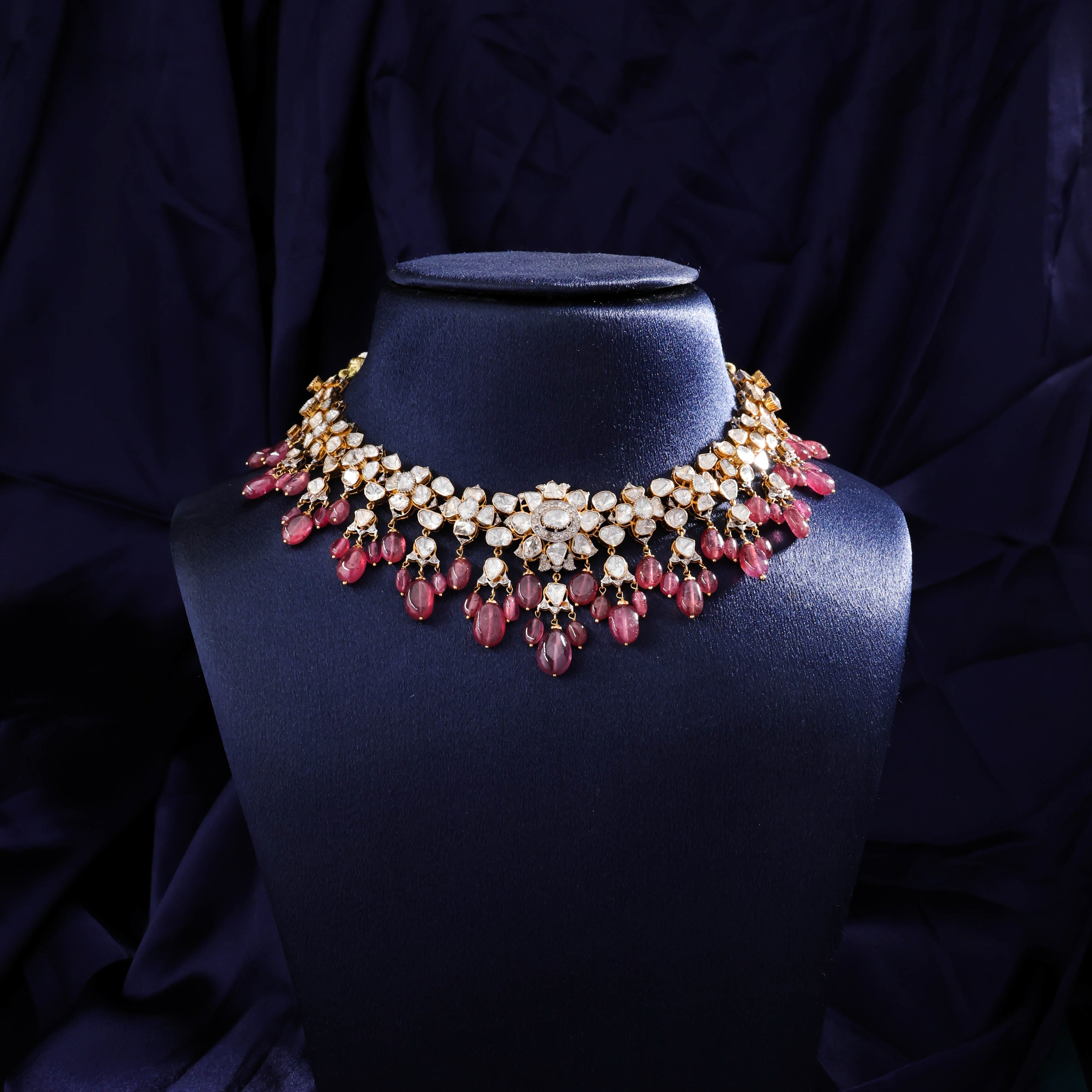 Bellamy Polki And Diamond Necklace