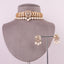 Ravena Choker And Simran Tops Polki And Diamond Set