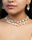 Diana Choker And Nelisha Long Earrings Polki And Diamond Set