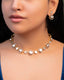 Piyusha Choker And Latasha Long Earrings Polki And Diamond Set
