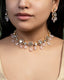 Sanam Choker And Nimah Long Earrings Polki And Diamond Set