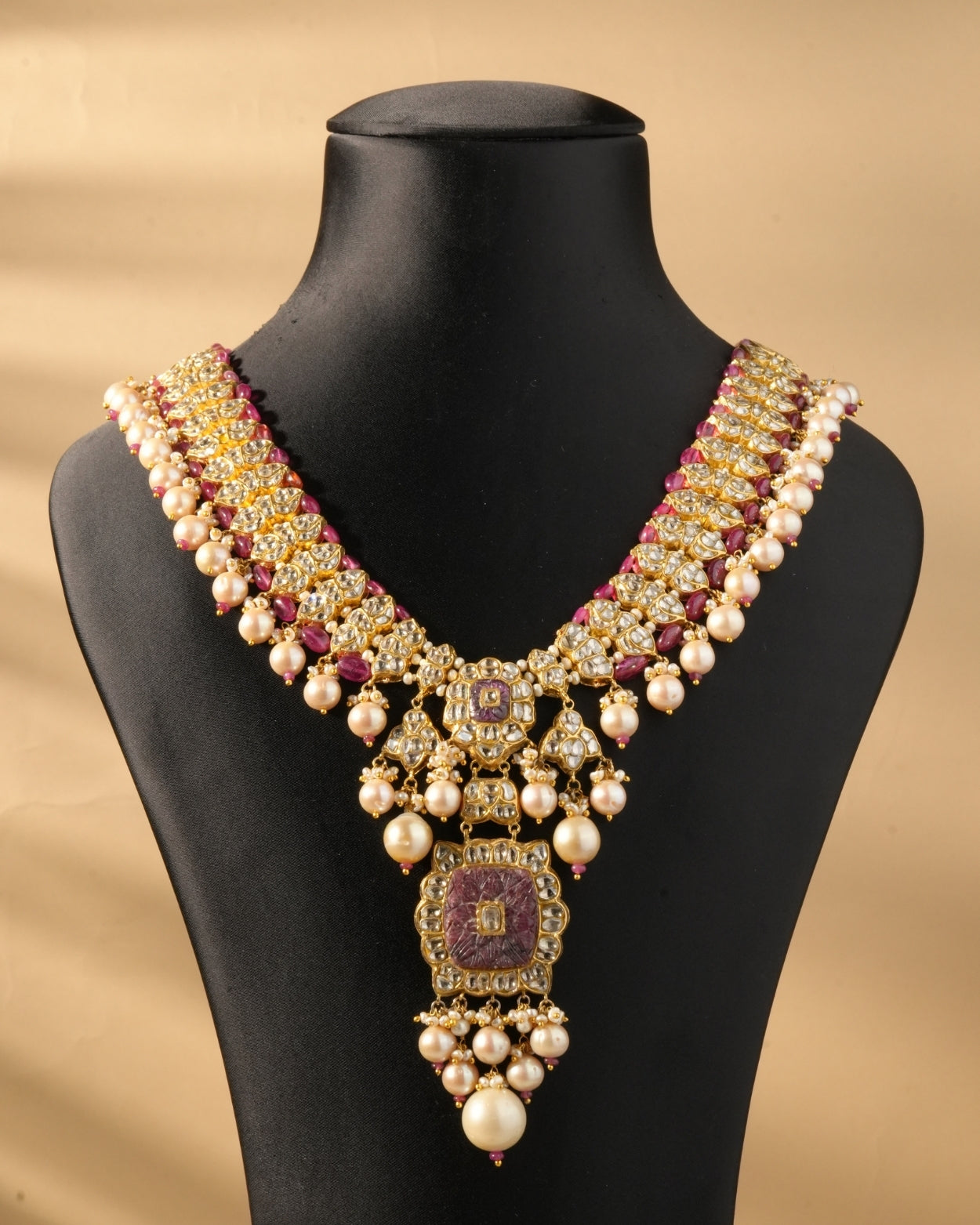 Archana Polki Long Necklace