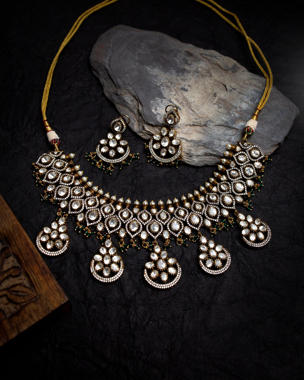 Noor Polki Necklace Set