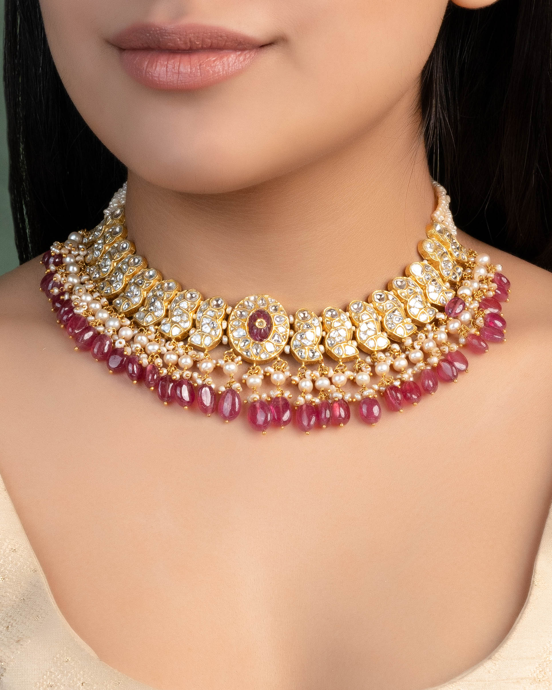 Prisha Polki Necklace Main image