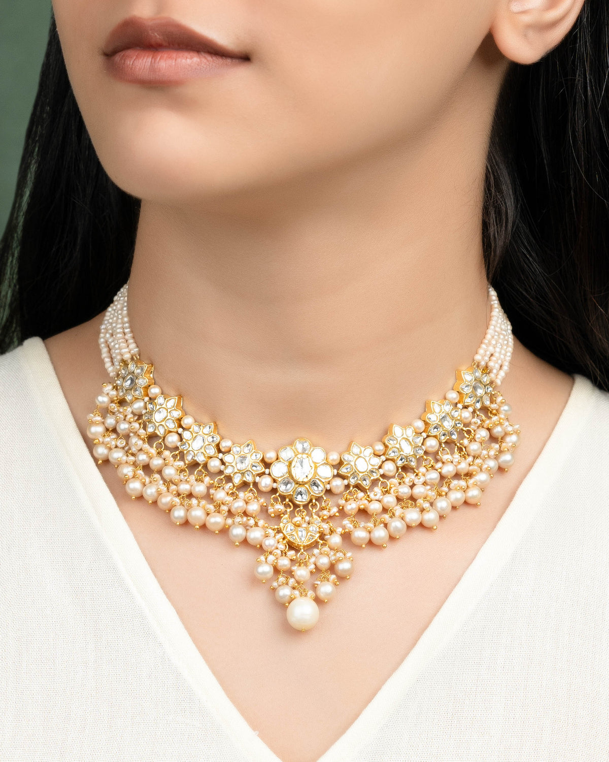 Mahira Polki Necklace Main image