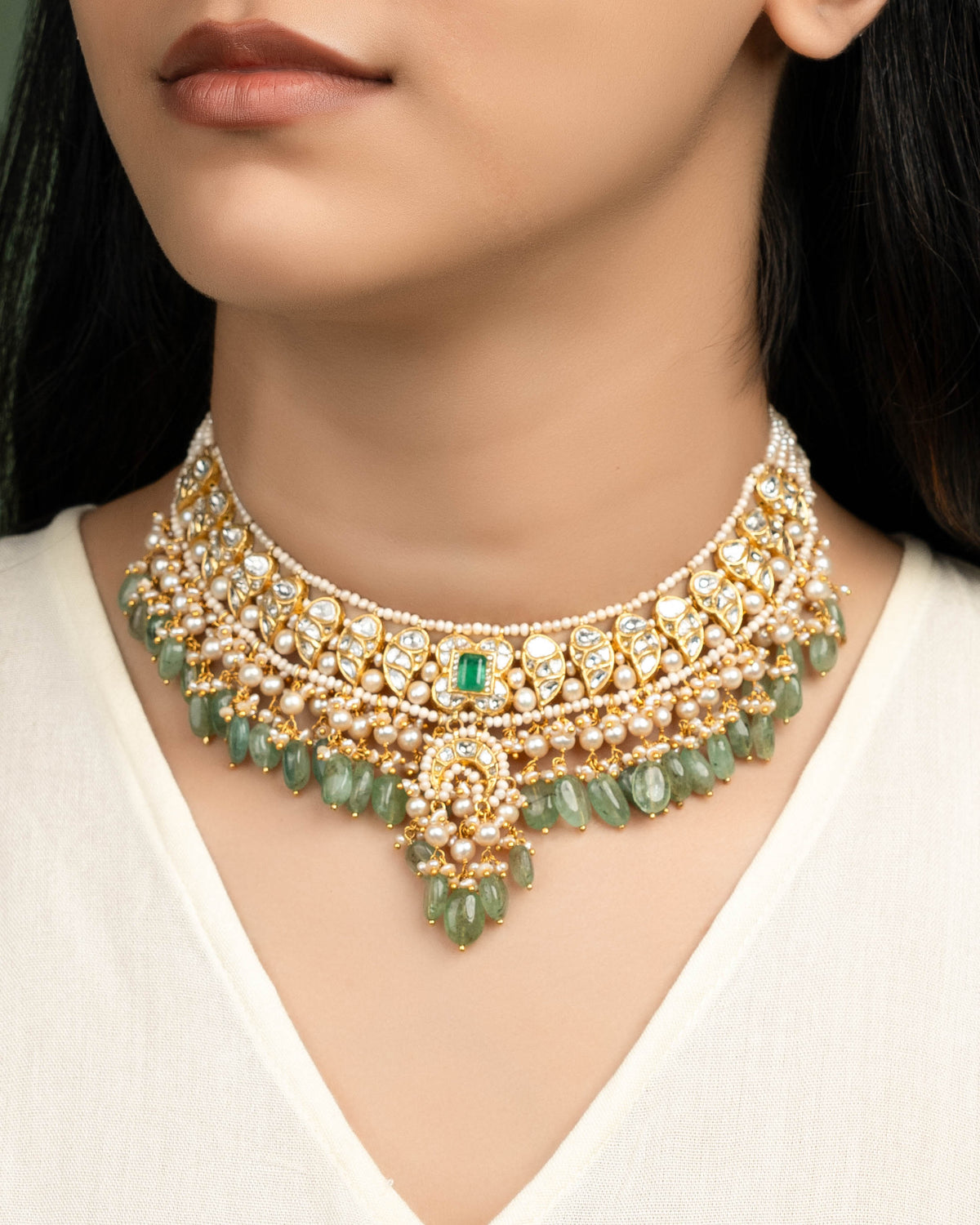Alekhya Polki Necklace