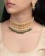 Vritika Choker And Ishanvi Tops Polki Set