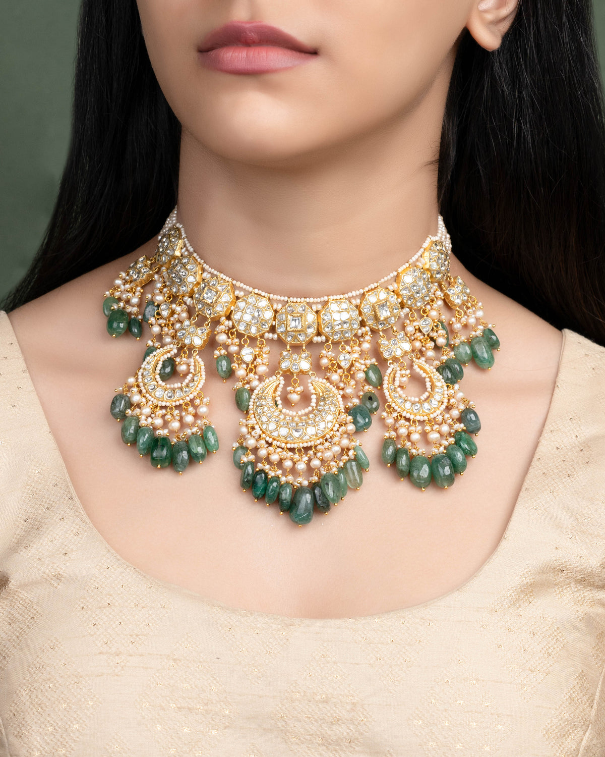 Neezaya Polki Necklace Main image