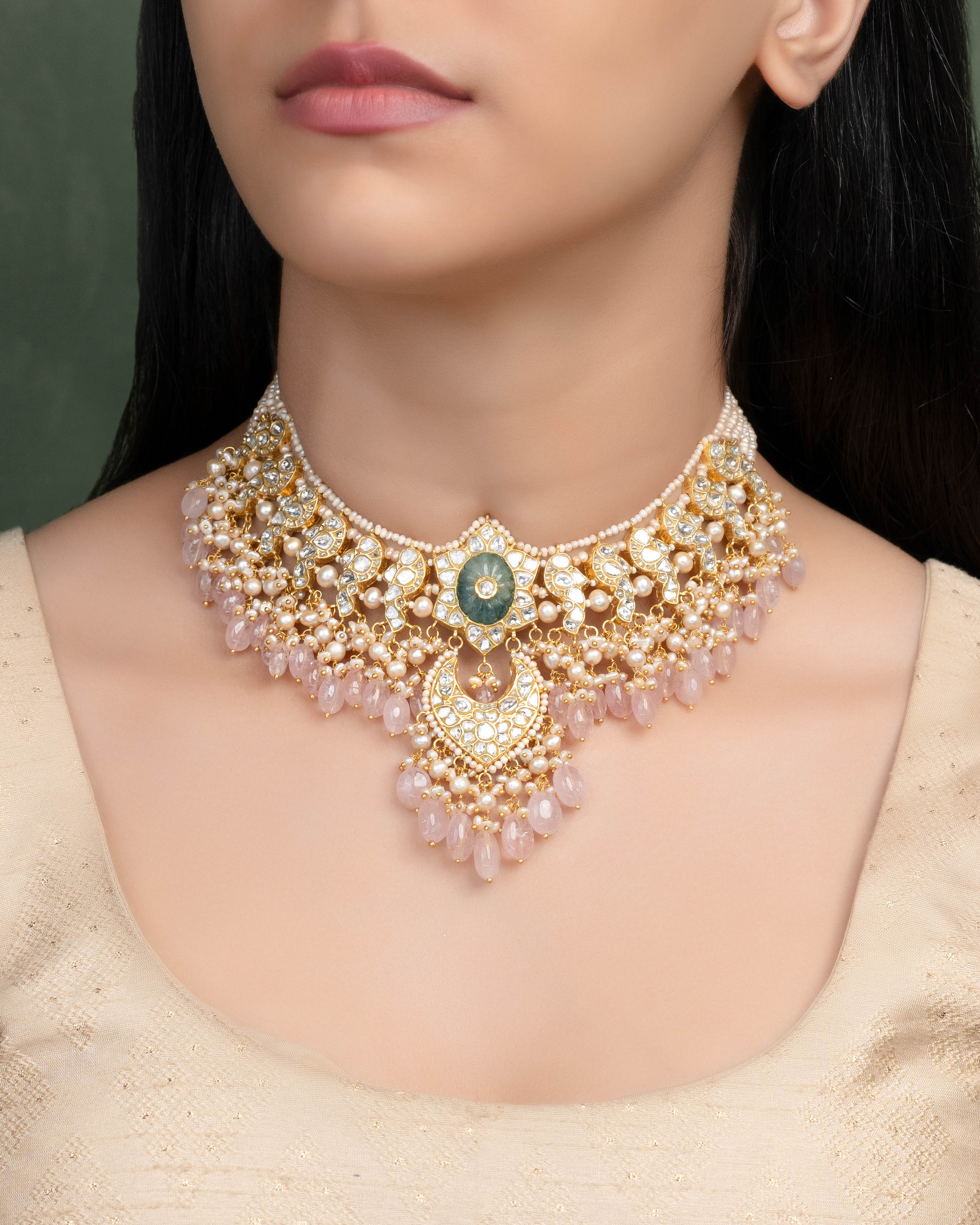 Sanchi Polki Necklace Main image