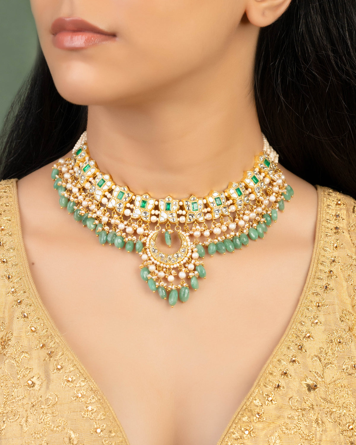 Harvina Polki Necklace