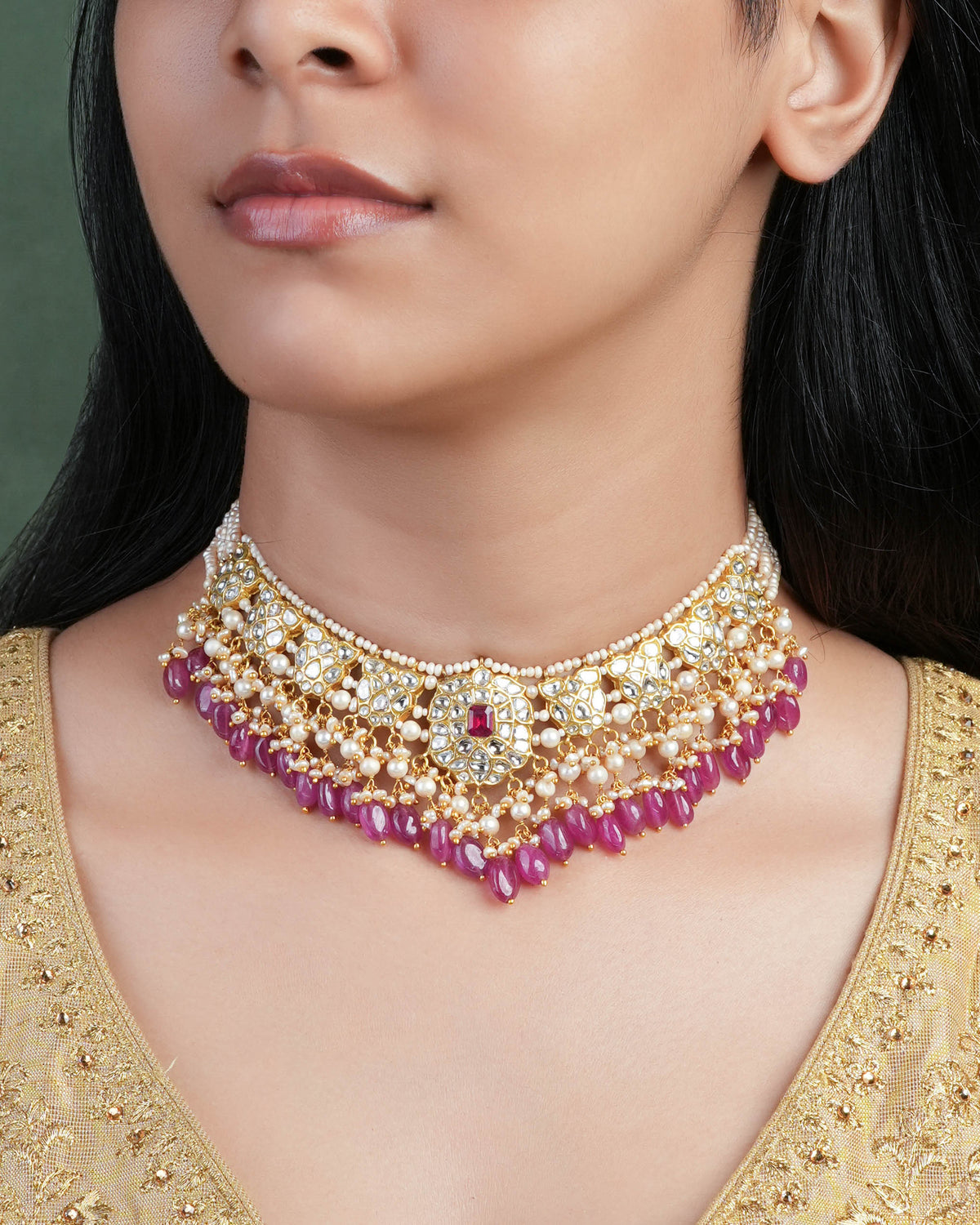 Fareen Polki Necklace