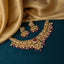 Megha Necklaces And Adhya Long Earrings Polki Set