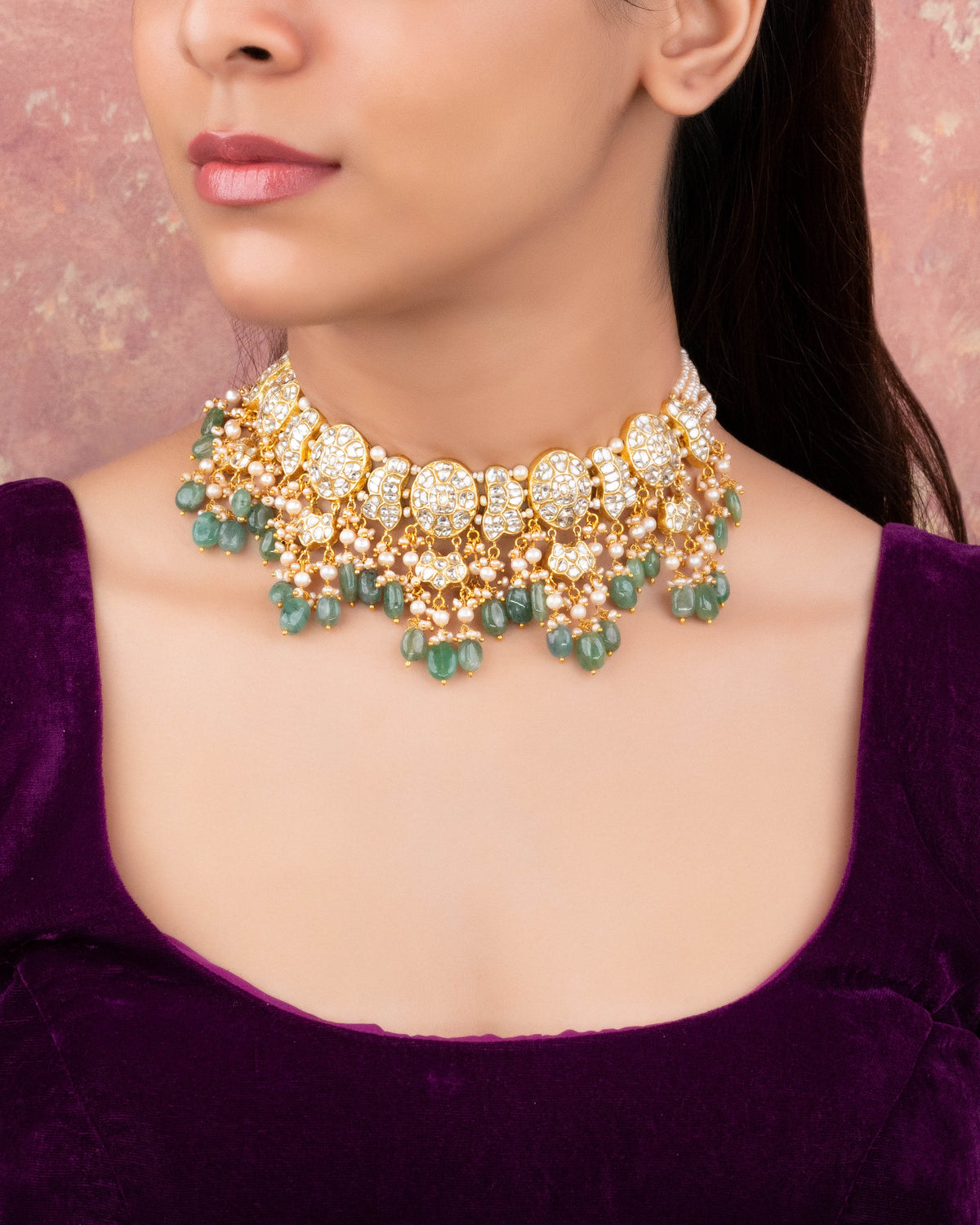 Aachal Polki Necklace
