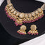 Camille Necklace And Emmeline Tops Polki Set